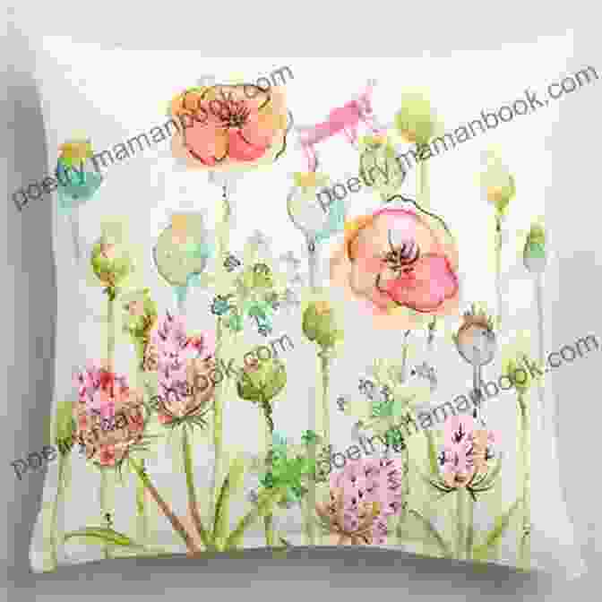 A Floral Inspired Pillow That Bursts With The Vibrant Colors Of Nature, Featuring Intricate Embroidery And A Soft, Velvety Texture That Invites You To Touch And Feel Its Delicate Beauty. Oh Happy Day : 21 Cheery Quilts Pillows You Ll Love