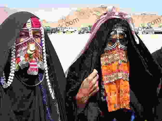 A Group Of Bedouin Women Gathered In Traditional Clothing, Showcasing Intricate Henna Designs And Elaborate Embroidery. Bedouin Of The London Evening: Collected Poems: Ebook With Audio