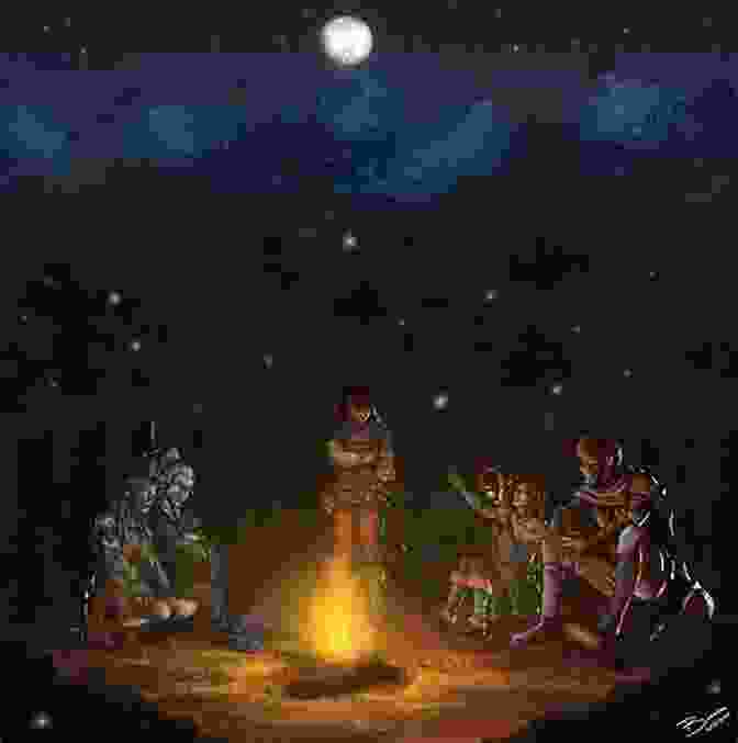 A Group Of Dragonbonded Adventurers Gathered Around A Campfire Call Of The Dragonbonded: Of Fire (The Dragonbonded Return 1)