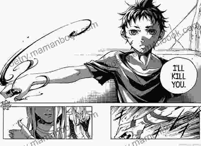 A Panel From Deadman Wonderland Vol. 12 Hinting At A Glimmer Of Hope Amidst The Darkness Deadman Wonderland Vol 12