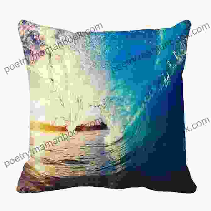 A Serene Seascape Pillow That Invites You To Escape Into A World Of Tranquility, Featuring Soothing Blues And Soft, Flowing Lines That Mimic The Gentle Waves Of The Ocean. Oh Happy Day : 21 Cheery Quilts Pillows You Ll Love