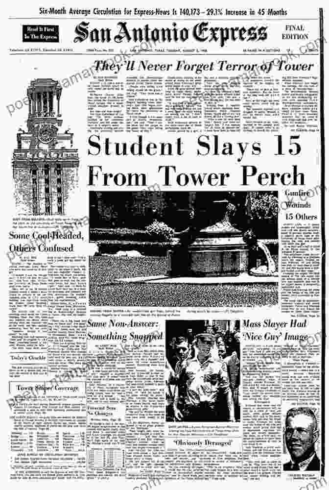 The University Of Texas Tower Where The Shooting Occurred The Texas Tower Sniper: The Terrifying True Story Of Charles Whitman (Ryan Green S True Crime)